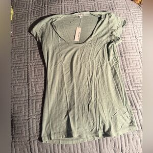 James Perse Mint Green Short Sleeve Tee